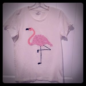 JCrew Flamingo Tee